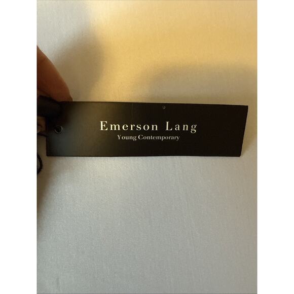 Emerson Lang NWT Women's XL Blue Denim Crop Vest Y2K Western Rodeo Cowgirl Boho - Picture 6 of 11